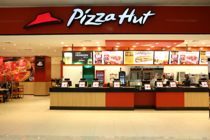 Pizza Hut no Aeroporto de Guarulhos