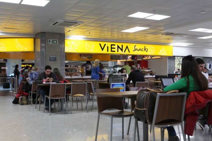 Viena Snacks no Aeroporto de Guarulhos