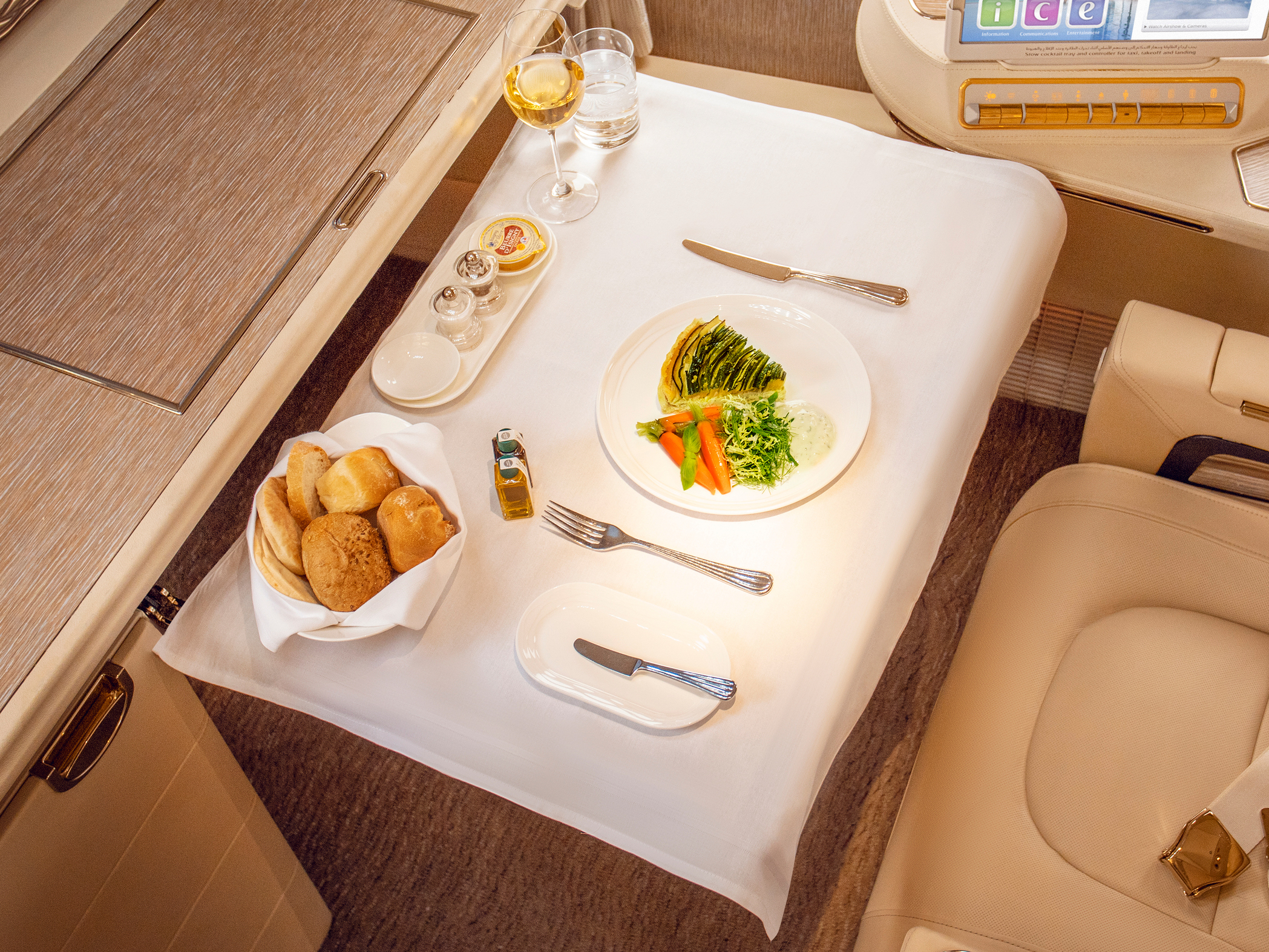 Emirates Menu Vegano