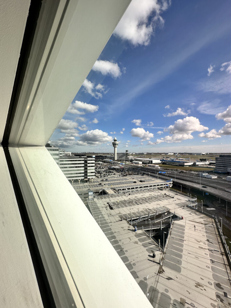 Vista Quarto Hilton Schiphol