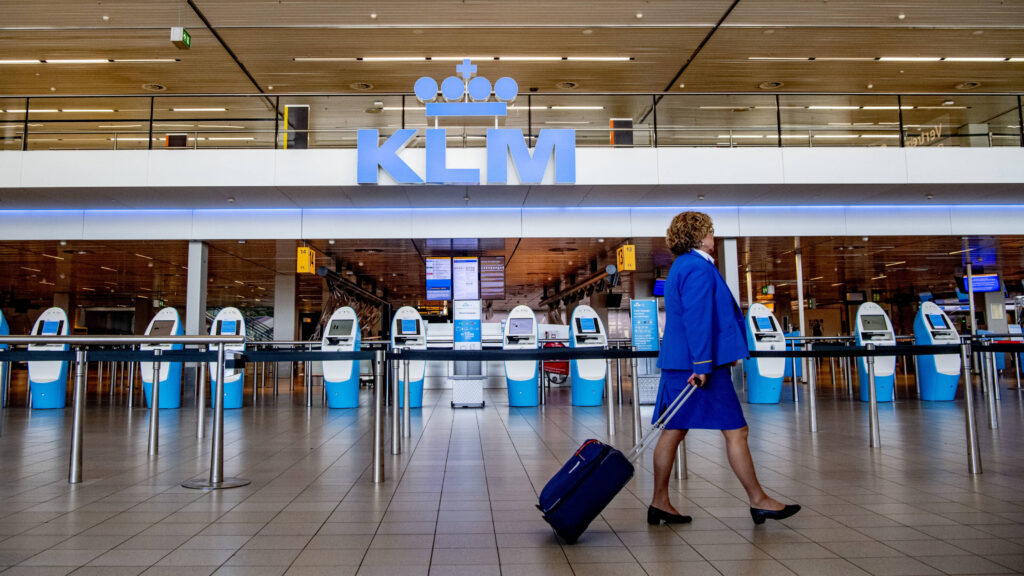 Check-in KLM Amsterdã Schiphol