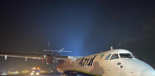 Viracopos, Azul e ANAC realizam Exercício Simulado Prático de interdição de pista Simulado em Viracopos - aeronave da Azul